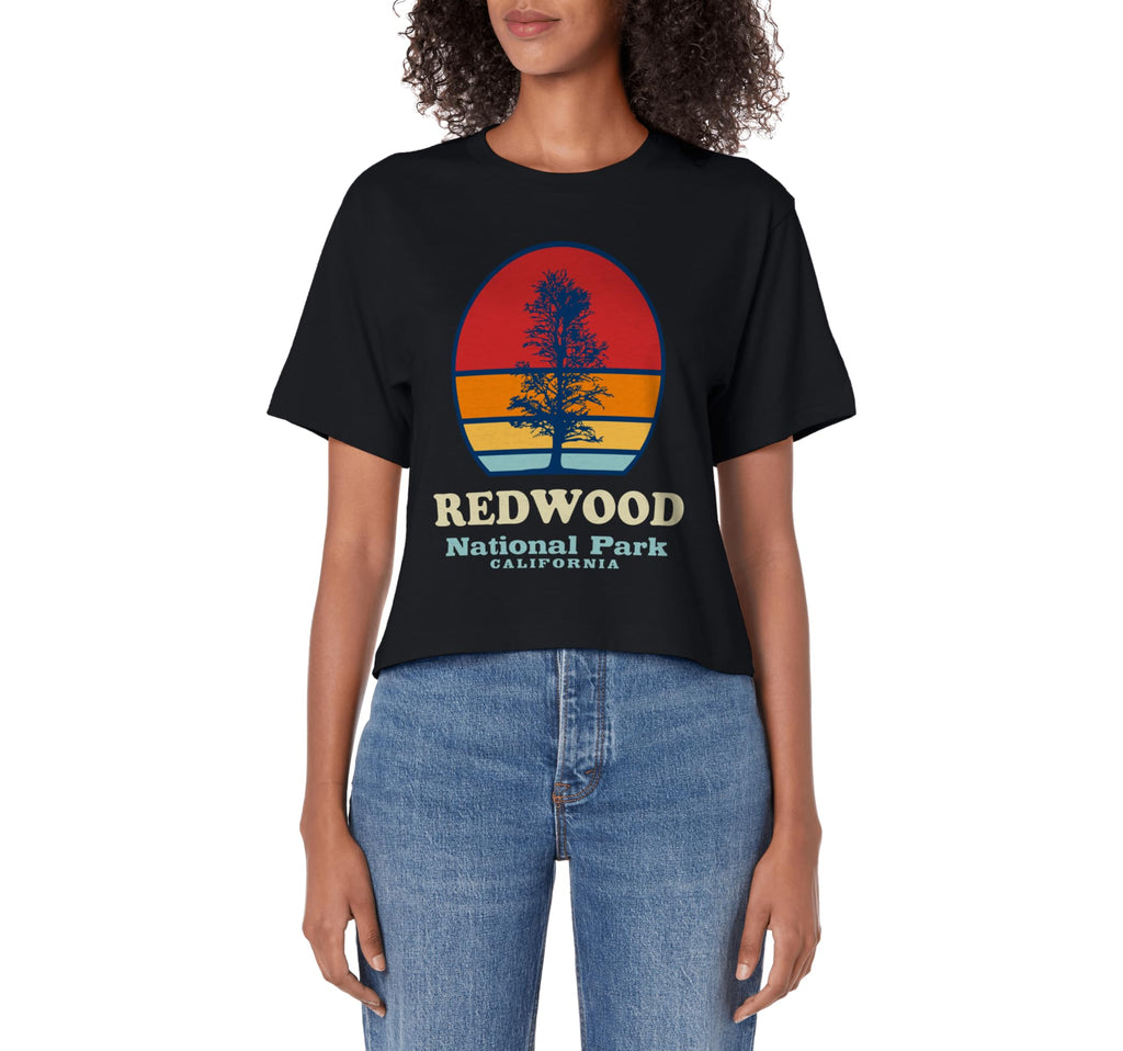 Redwood California National Park Hoodie - Custom Art Print Men Women - T-Shirt, Sweatshirt, Hoodie