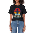 Redwood California National Park Hoodie - Custom Art Print Men Women - T-Shirt, Sweatshirt, Hoodie
