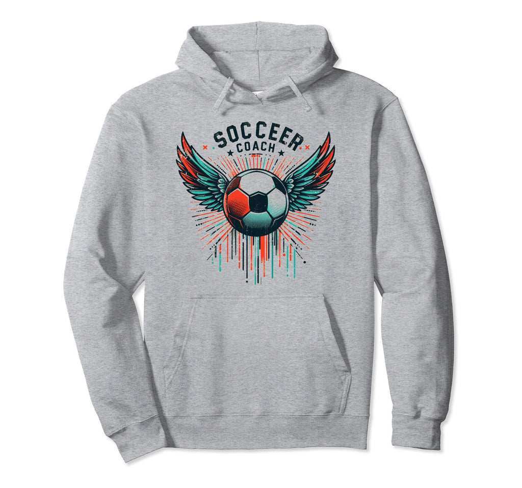 Soccer Coach Training Coaching Hoodie - Aesthetic Graphic for Adults - T-Shirt, Sweatshirt, Hoodie
