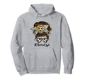 Nurse Life Soccer Leopard Messy Bun Hoodie - Novelty Apparel Men Women - T-Shirt, Sweatshirt, Hoodie