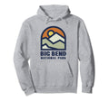Family Vacation Gift Big Bend Hoodie - Custom Art Print for Adults - T-Shirt, Sweatshirt, Hoodie