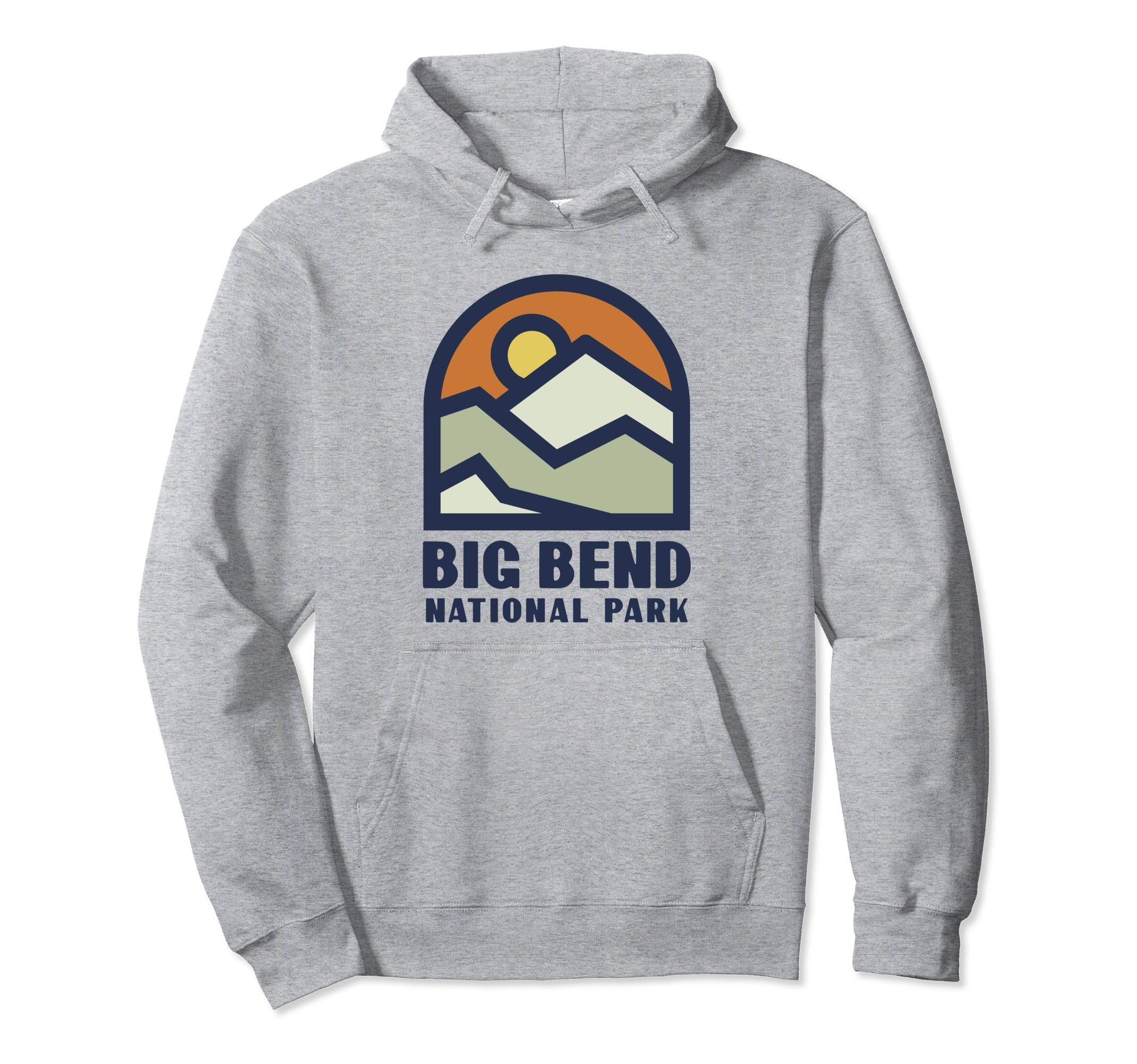 Family Vacation Gift Big Bend Hoodie - Custom Art Print for Adults - T-Shirt, Sweatshirt, Hoodie