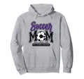 Soccer Mom Purple Soccer Player Calls Me Hoodie - Aesthetic Graphic Unisex - T-Shirt, Sweatshirt, Hoodie