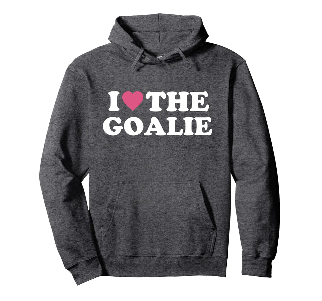 I Love Goalie Soccer Goalie Family Grandma Hoodie - Graphic Print Unisex - T-Shirt, Sweatshirt, Hoodie