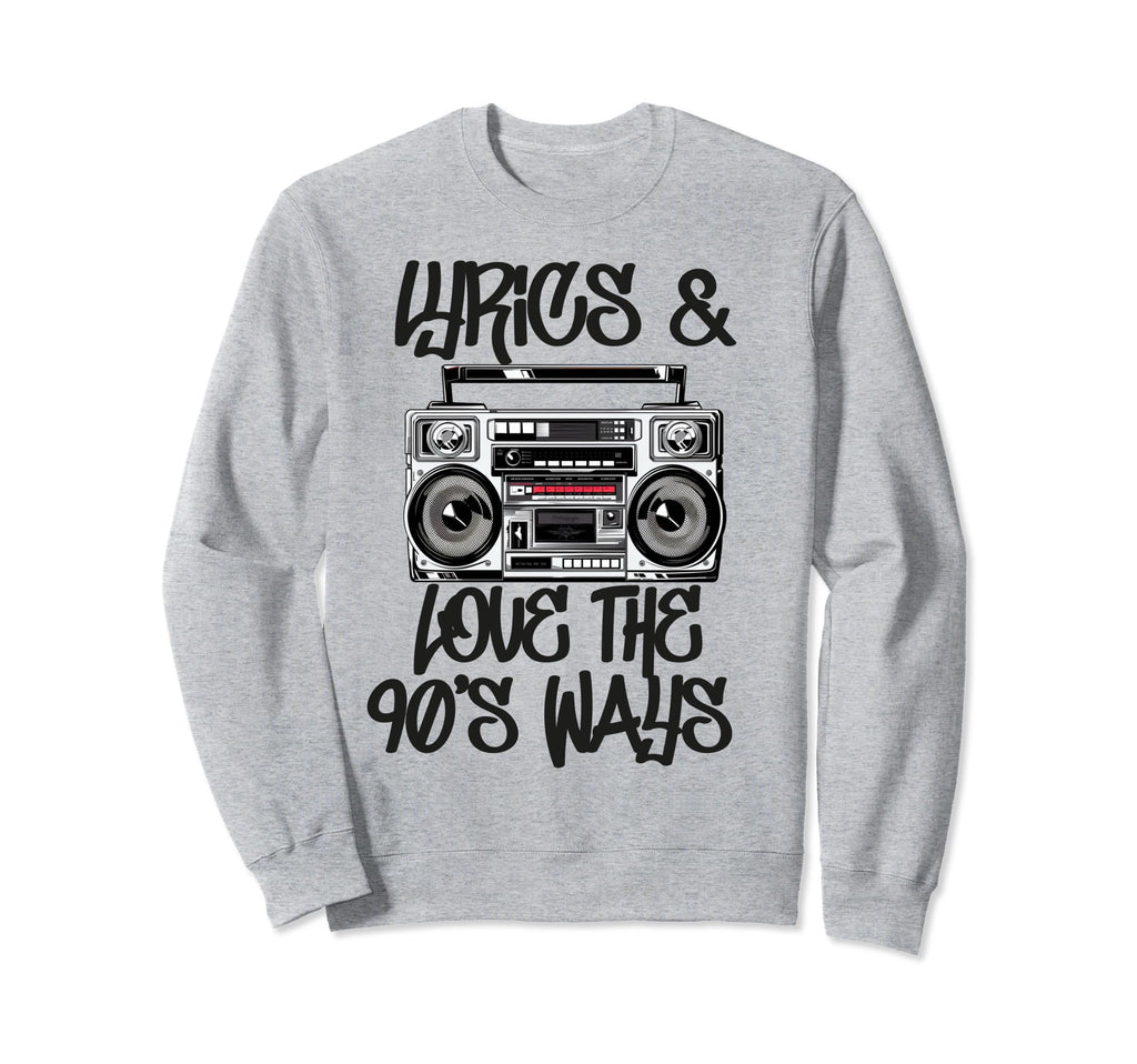 Hip Hop Old School 90S Rap 50Th Sweatshirt - Minimalist Print Men Women - T-Shirt, Sweatshirt, Hoodie