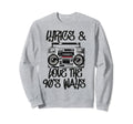Hip Hop Old School 90S Rap 50Th Sweatshirt - Minimalist Print Men Women - T-Shirt, Sweatshirt, Hoodie