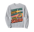 Roller Skating Skater Roller Skate Sweatshirt - Trendy Graphic for Adults - T-Shirt, Sweatshirt, Hoodie