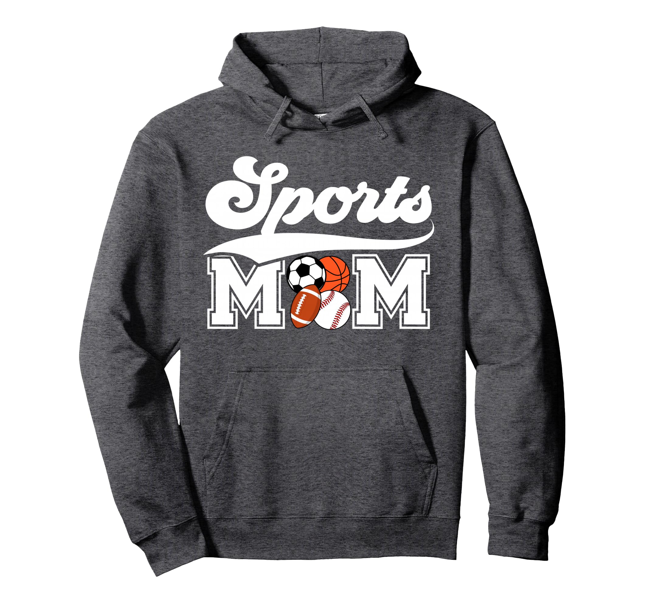 Sports Mom Sports Mama Sport Mom Hoodie - Novelty Apparel for Adults - T-Shirt, Sweatshirt, Hoodie