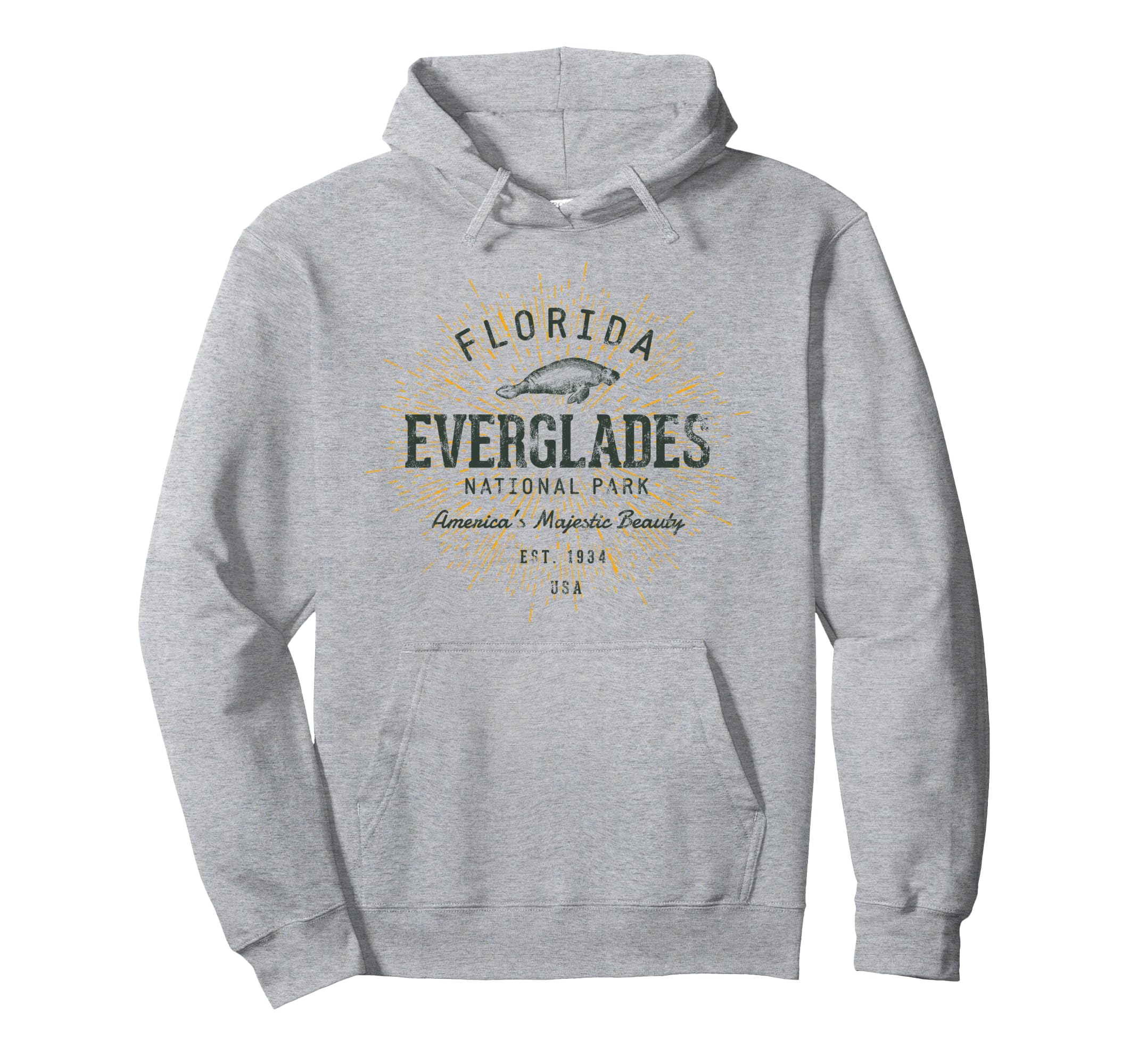 Everglades National Park Hoodie - Graphic Print for Adults - T-Shirt, Sweatshirt, Hoodie