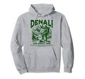 Outdoors Denali National Park Hiking Hoodie - Trendy Graphic Men Women - T-Shirt, Sweatshirt, Hoodie