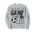 Soccer Mom Soccer Dad Sweatshirt - Minimalist Print for Adults - T-Shirt, Sweatshirt, Hoodie