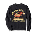 Elk Bugling Grand Teton National Sweatshirt - Novelty Apparel for Adults - T-Shirt, Sweatshirt, Hoodie