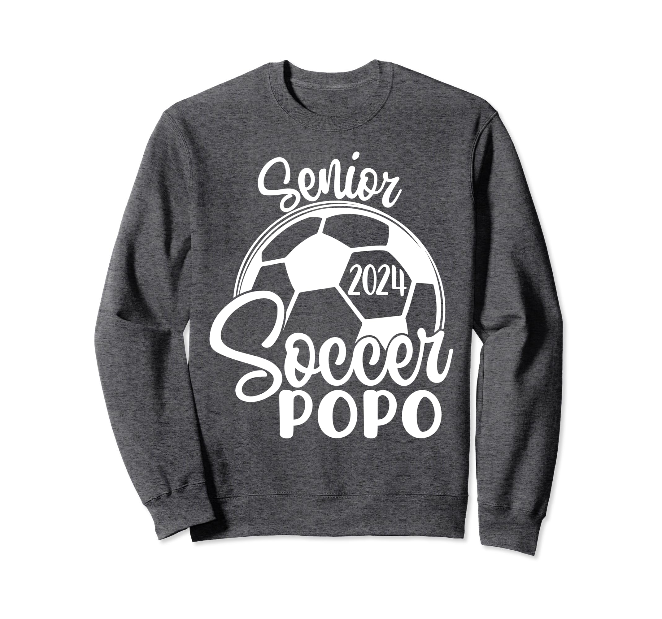 Senior Soccer Popo 2024 Class 2024 Sweatshirt - Unique Graphic Unisex - T-Shirt, Sweatshirt, Hoodie
