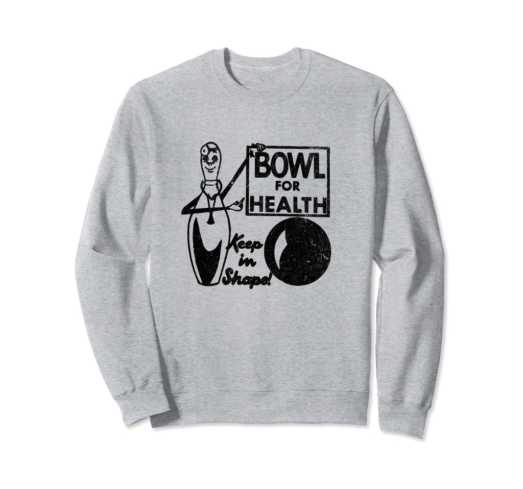 Bowl Health Bowling Matchbook Sweatshirt - Graphic Print Men Women - T-Shirt, Sweatshirt, Hoodie