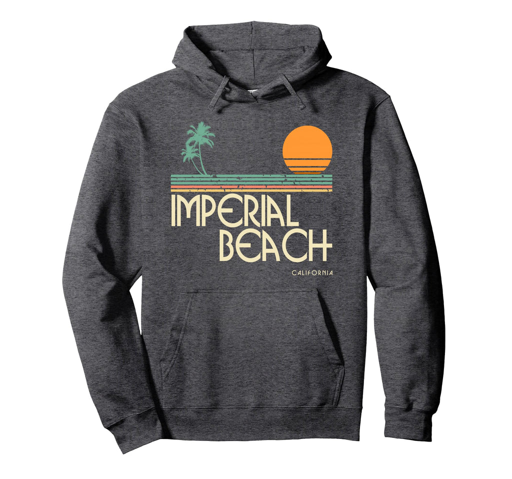 Imperial Beach California Surf Hoodie - Custom Art Print Unisex - T-Shirt, Sweatshirt, Hoodie