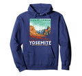 Yosemite National Park Valley Wpa Hoodie - Novelty Apparel for Adults - T-Shirt, Sweatshirt, Hoodie