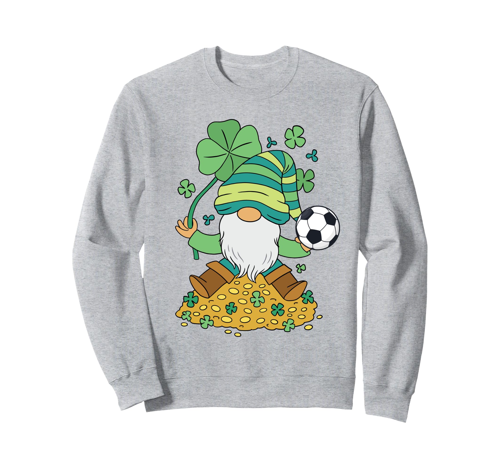 Soccer Gnomes Soccer Player Sweatshirt - Casual Everyday Wear Men Women - T-Shirt, Sweatshirt, Hoodie