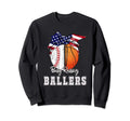 Busy Raising Ballers Baseball Sweatshirt - Fun Novelty Design Unisex - T-Shirt, Sweatshirt, Hoodie