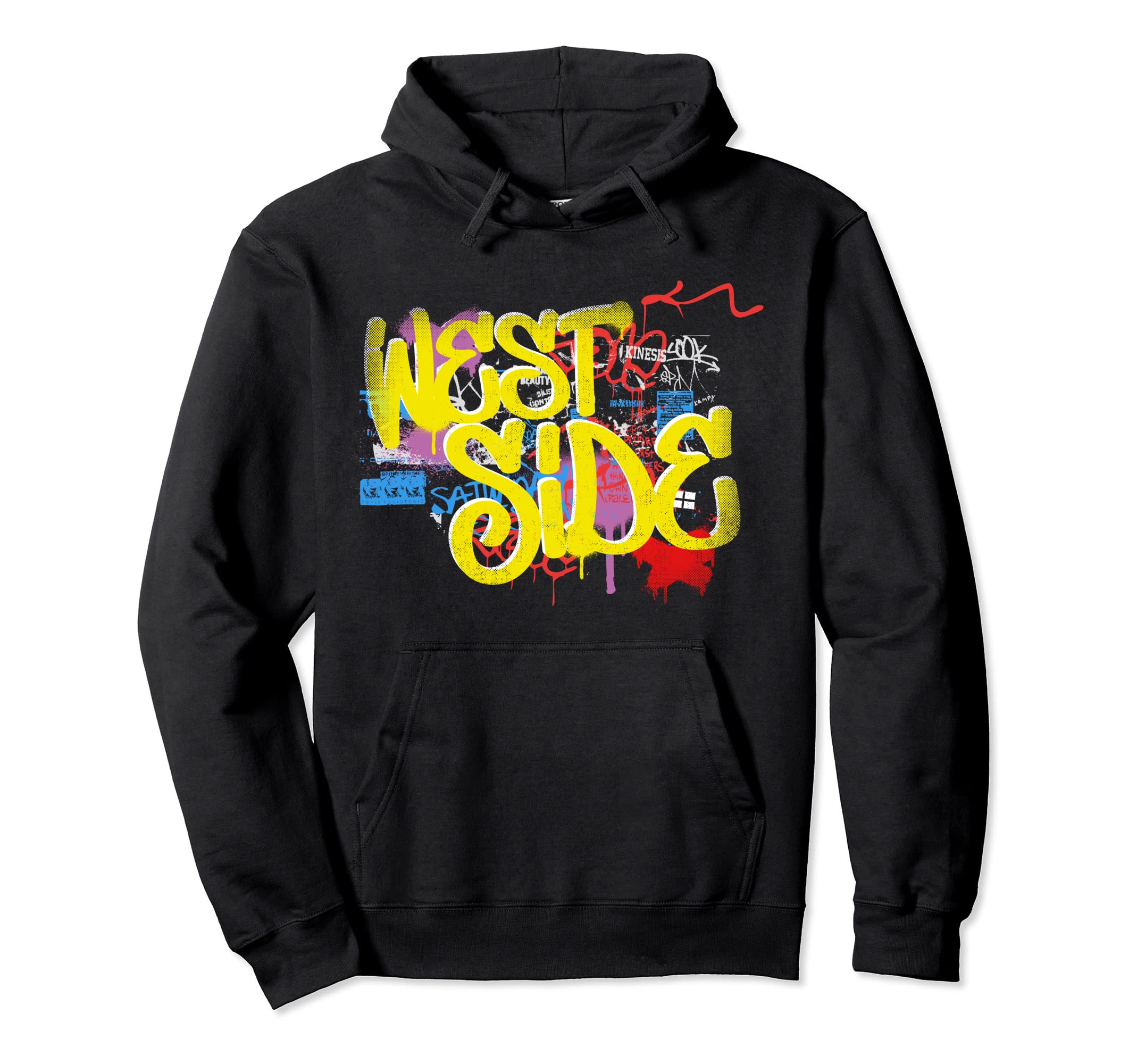 Fresh West Side 80S 90S Hip Hop Rap Hoodie - Minimalist Print Men Women - T-Shirt, Sweatshirt, Hoodie