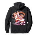 Rollin Funny Cats Roller Skate Art Hoodie - Aesthetic Graphic Men Women - T-Shirt, Sweatshirt, Hoodie