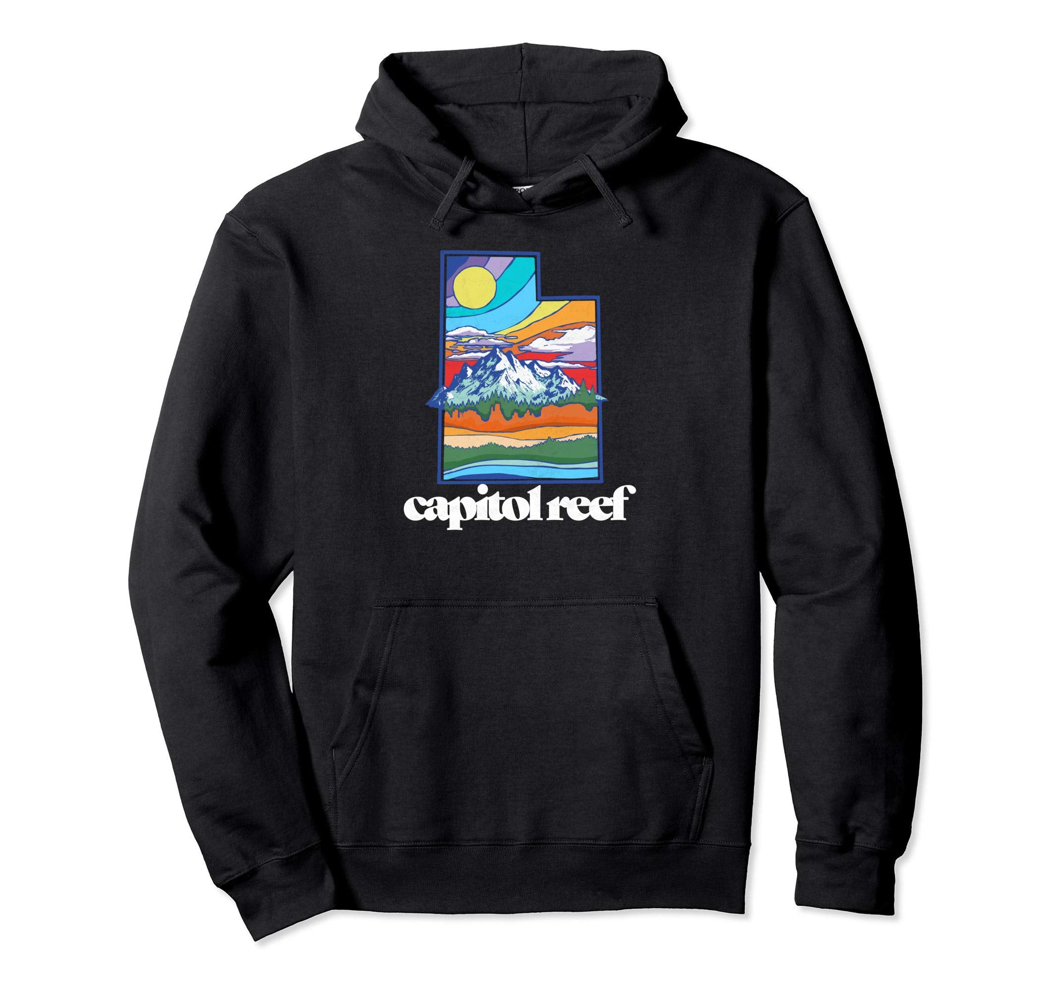 Capitol Reef National Park Utah Nature Hoodie - Fun Novelty Design Unisex - T-Shirt, Sweatshirt, Hoodie