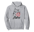 Busy Raising Ballers Heart Softball Hoodie - Graphic Print for Adults - T-Shirt, Sweatshirt, Hoodie