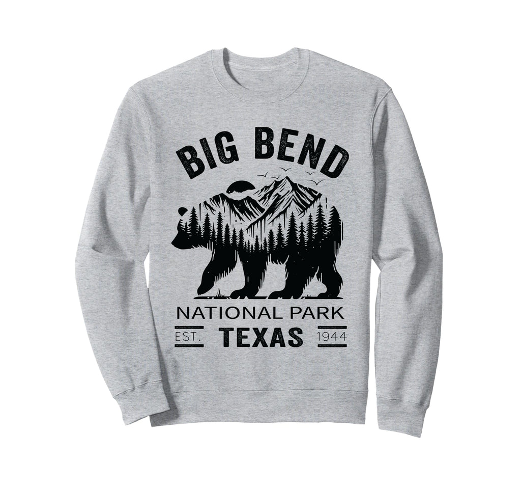 Big Bend National Park Texas National Sweatshirt - Minimalist Print Unisex - T-Shirt, Sweatshirt, Hoodie
