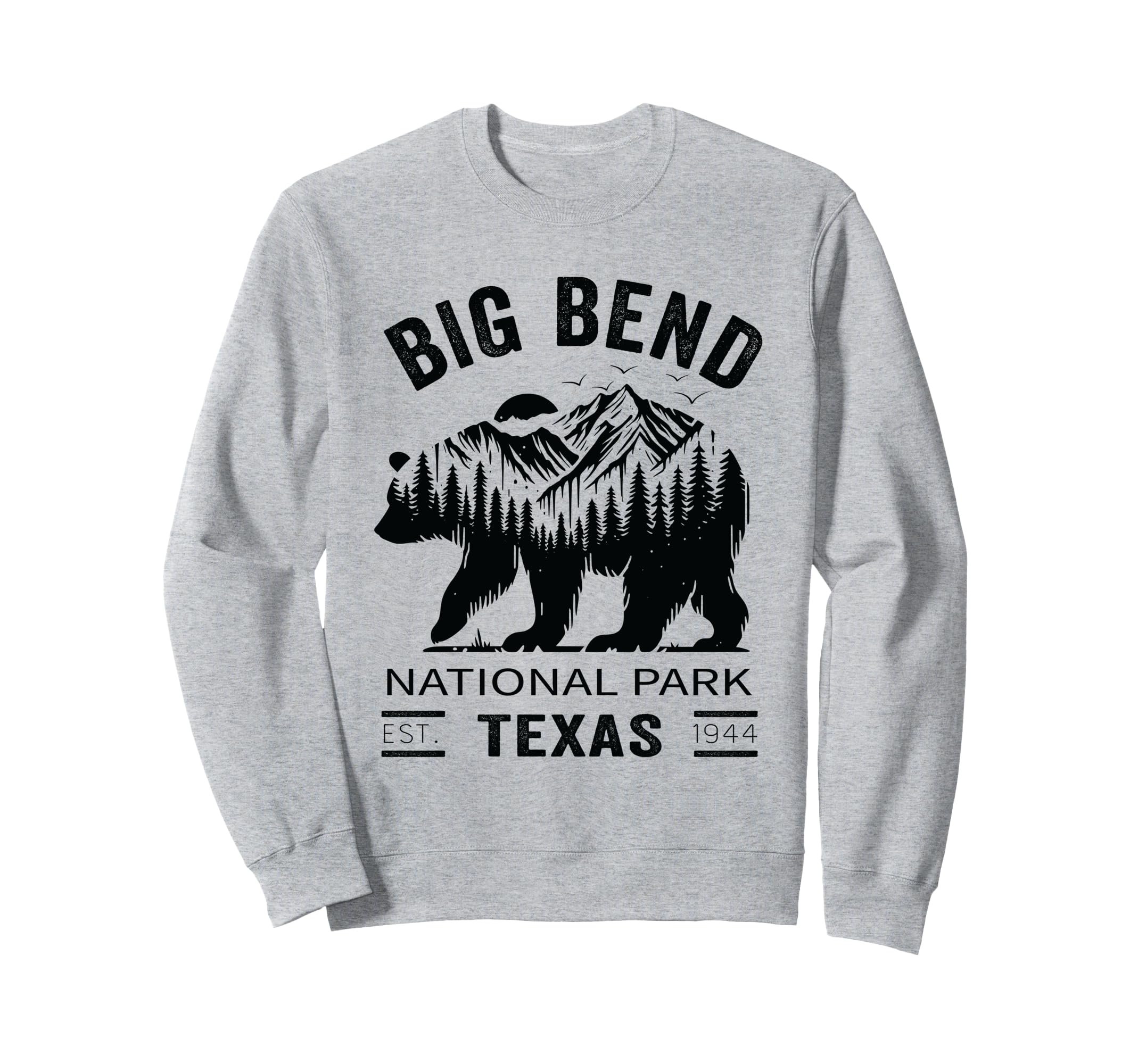 Big Bend National Park Texas National Sweatshirt - Minimalist Print Unisex - T-Shirt, Sweatshirt, Hoodie