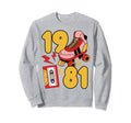 80S Vibes Mixed Tapes Roller Sweatshirt - Minimalist Print Men Women - T-Shirt, Sweatshirt, Hoodie