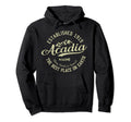 Acadia National Park Maine Hiking Hoodie - Unique Graphic for Adults - T-Shirt, Sweatshirt, Hoodie