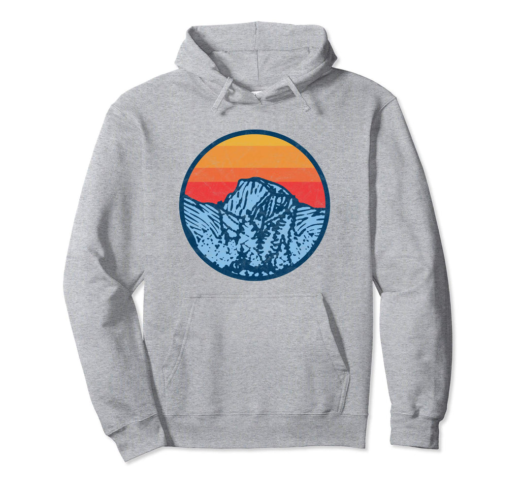 Yosemite National Park Half Dome Orange Sky Hoodie - Graphic Print Unisex - T-Shirt, Sweatshirt, Hoodie