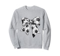 Coquette Bow Soccer Ball Mom Life Sweatshirt - Unique Graphic for Adults - T-Shirt, Sweatshirt, Hoodie