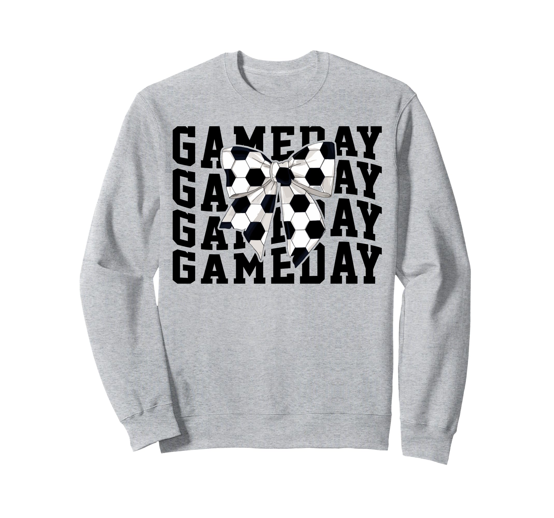 Game Day Soccer Lover Trendy Coquette Sweatshirt - Graphic Print Unisex - T-Shirt, Sweatshirt, Hoodie