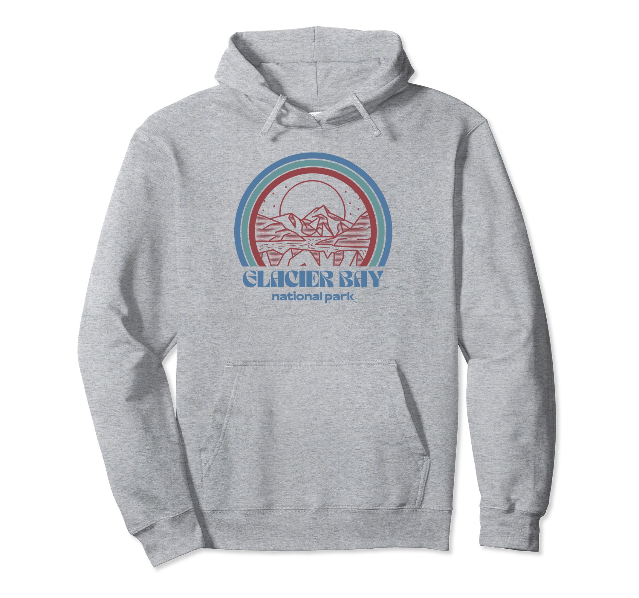 Glacier Bay National Park Outdoor Hoodie - Aesthetic Graphic Men Women - T-Shirt, Sweatshirt, Hoodie