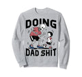 Doing Dad Shit Funny Skeleton Soccer Sweatshirt - Graphic Print for Adults - T-Shirt, Sweatshirt, Hoodie