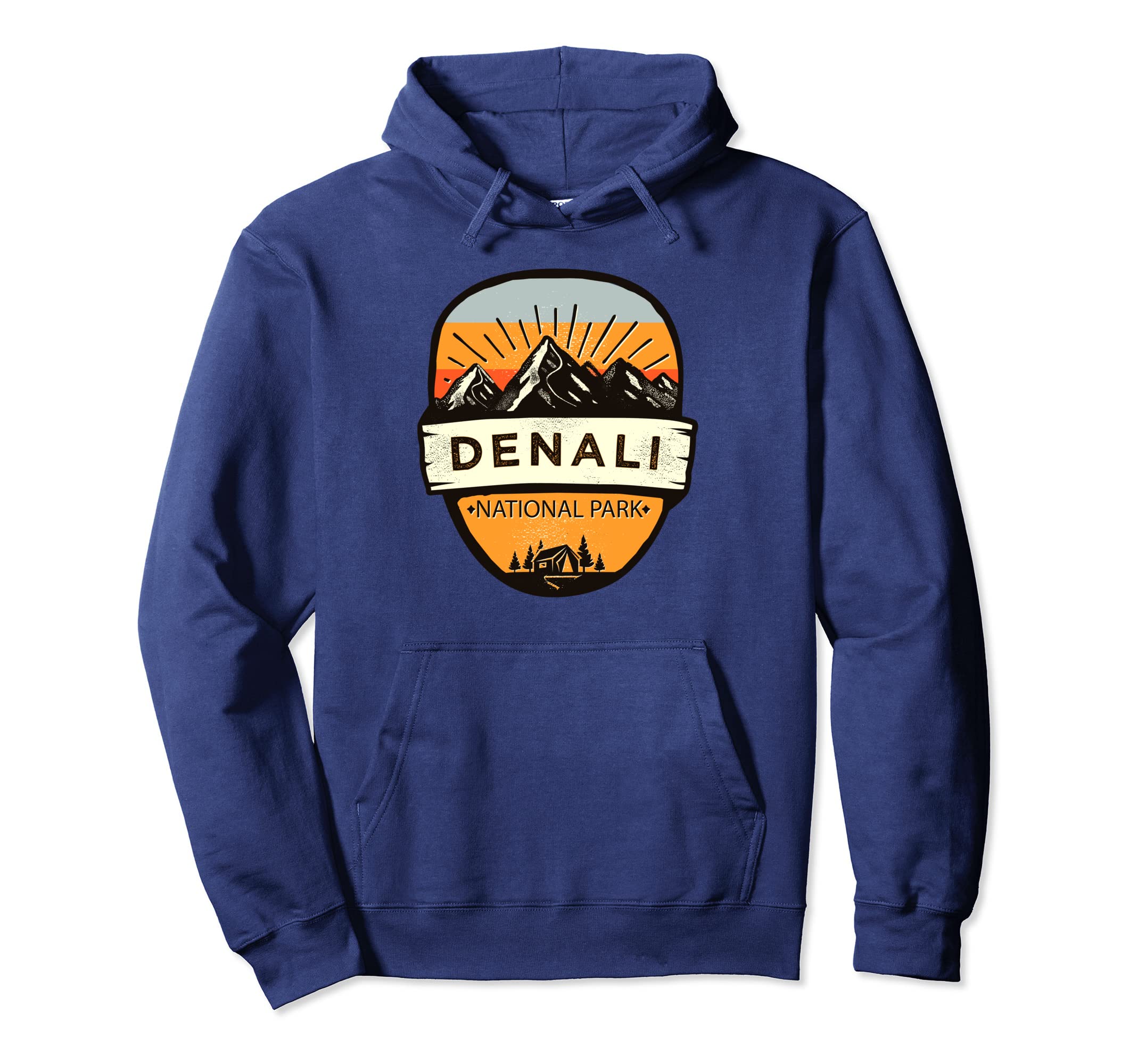 Denali National Park Gift Hoodie - Fun Novelty Design for Adults - T-Shirt, Sweatshirt, Hoodie
