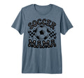 Soccer Mama Football Soccer Player T-Shirt - Aesthetic Graphic Men Women - T-Shirt, Sweatshirt, Hoodie