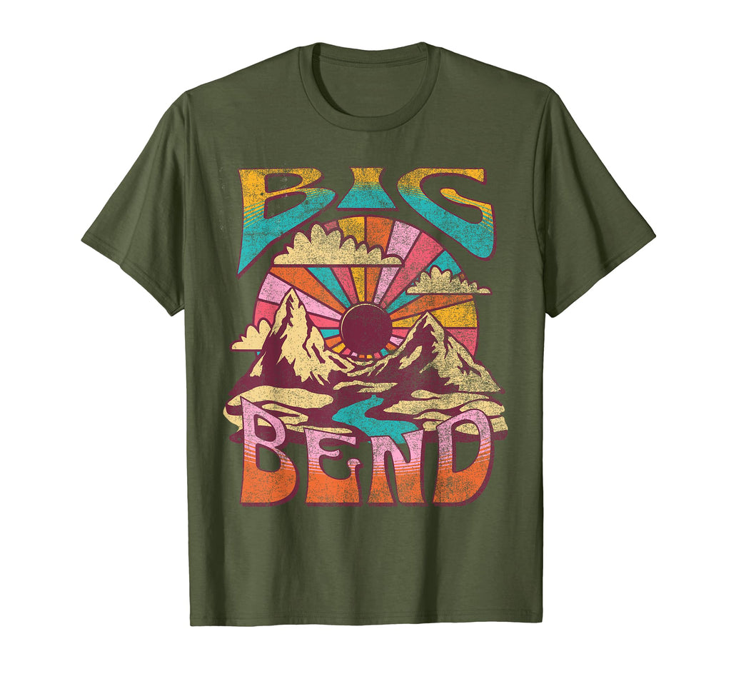 Big Bend Texas Nature Hiking T-Shirt - Fun Novelty Design for Adults - T-Shirt, Sweatshirt, Hoodie