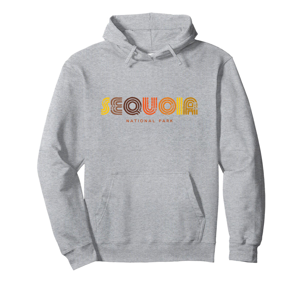 Sequoia National Park 70S 80S Type Hoodie - Graphic Print Men Women - T-Shirt, Sweatshirt, Hoodie