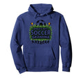 Worlds Best Soccer Grandma Champion Hoodie - Trendy Graphic Unisex - T-Shirt, Sweatshirt, Hoodie