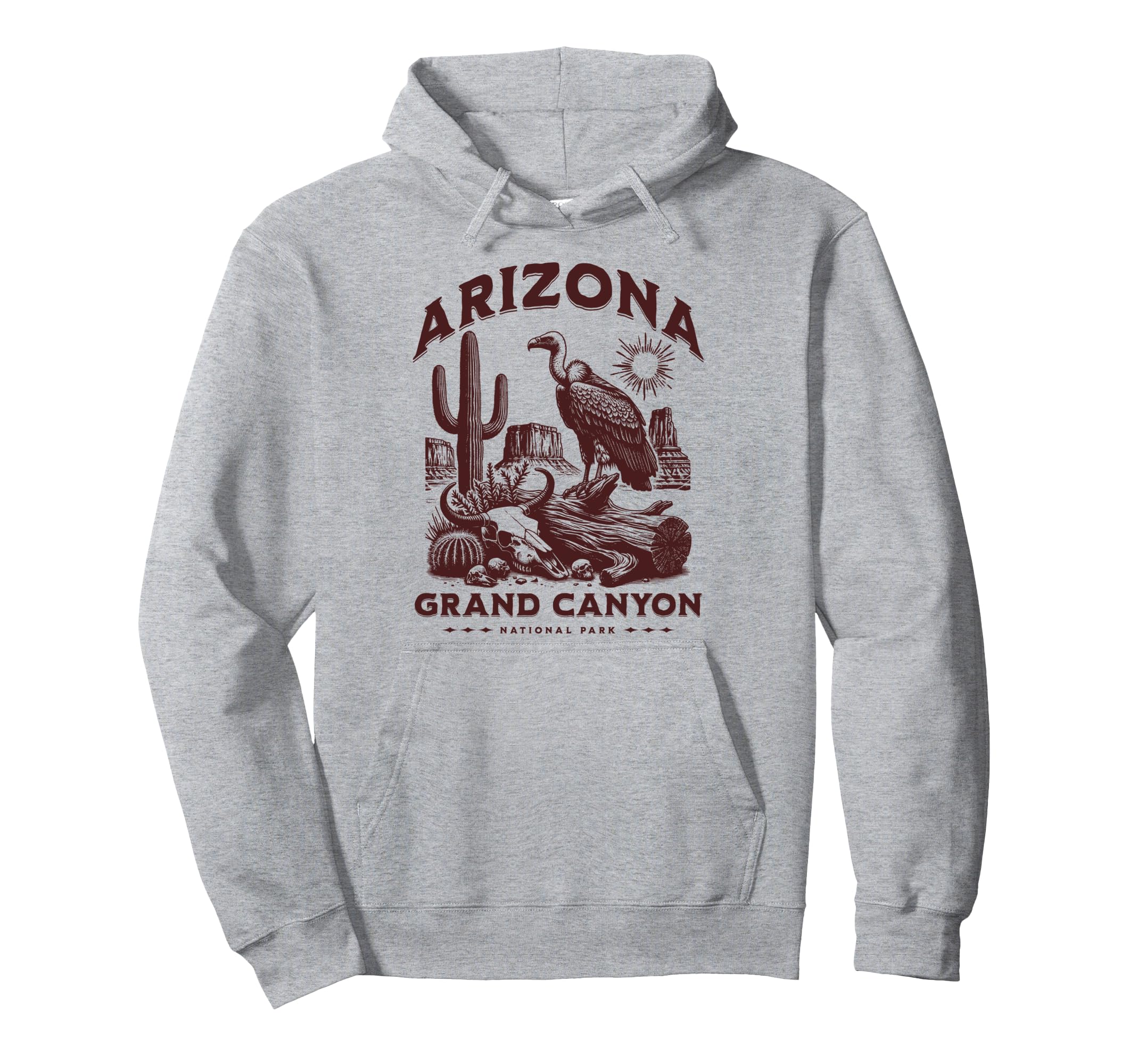 Arizona National Parks Camping Hiker Hoodie - Graphic Print Men Women - T-Shirt, Sweatshirt, Hoodie