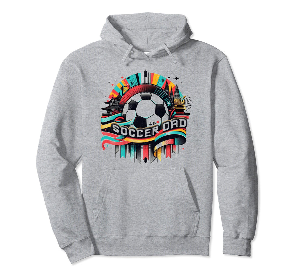 Soccer Dad Family Matching Dad Hoodie - Casual Everyday Wear Men Women - T-Shirt, Sweatshirt, Hoodie