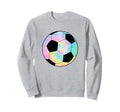 Tie Dye Soccer Player Coach Fan Sweatshirt - Fun Novelty Design Unisex - T-Shirt, Sweatshirt, Hoodie