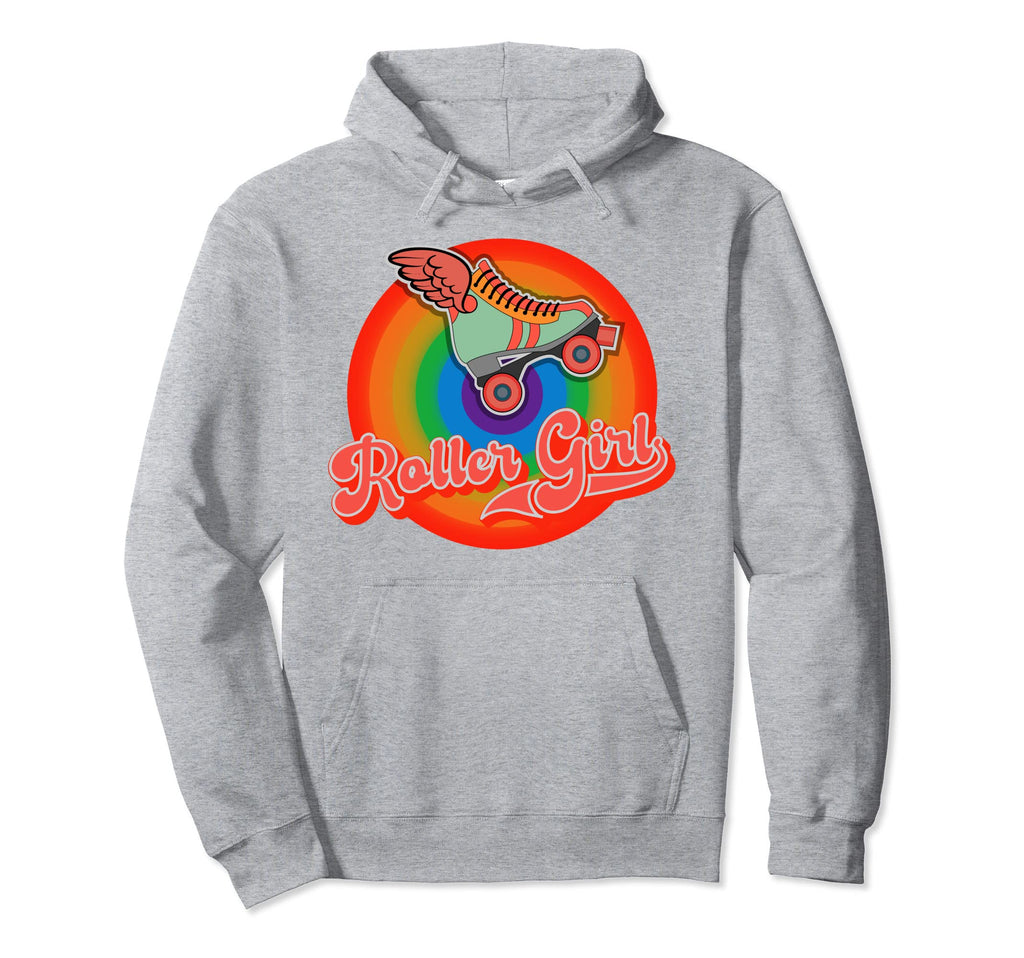 Roller Roller Skating 70S Skate Hoodie - Unique Graphic Unisex - T-Shirt, Sweatshirt, Hoodie