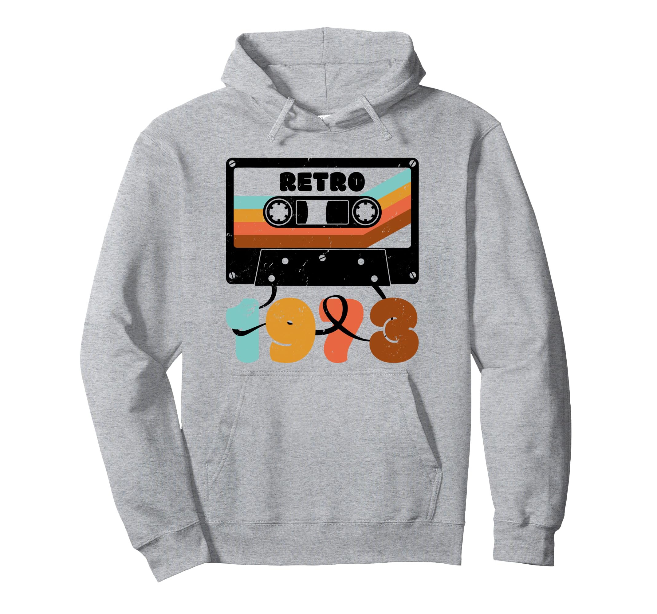 1973 Cassette Tape Is 50Th Birthday Hoodie - Casual Everyday Wear Unisex - T-Shirt, Sweatshirt, Hoodie