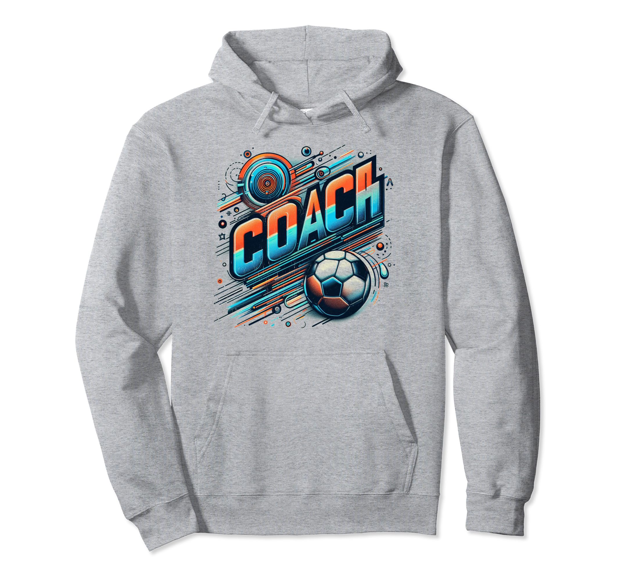 Soccer Coach Training Coaching Hoodie - Streetwear Style Men Women - T-Shirt, Sweatshirt, Hoodie