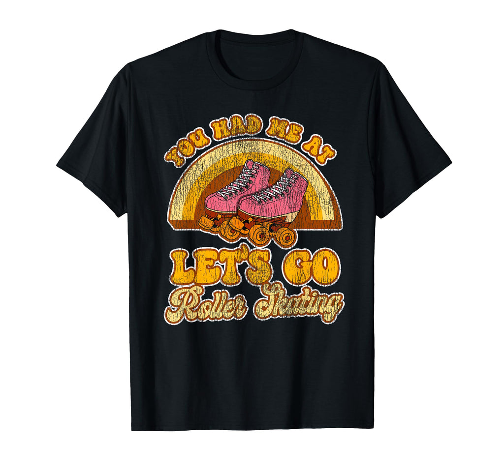 Roller Skating Skate 1970S T-Shirt - Unique Graphic Men Women - T-Shirt, Sweatshirt, Hoodie
