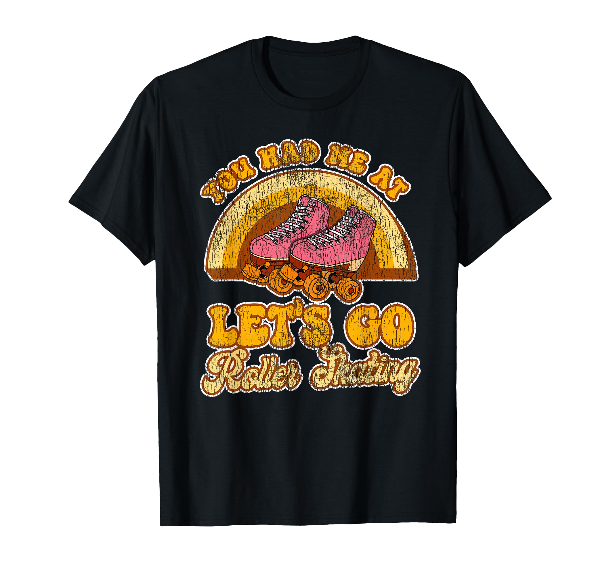 Roller Skating Skate 1970S T-Shirt - Unique Graphic Men Women - T-Shirt, Sweatshirt, Hoodie
