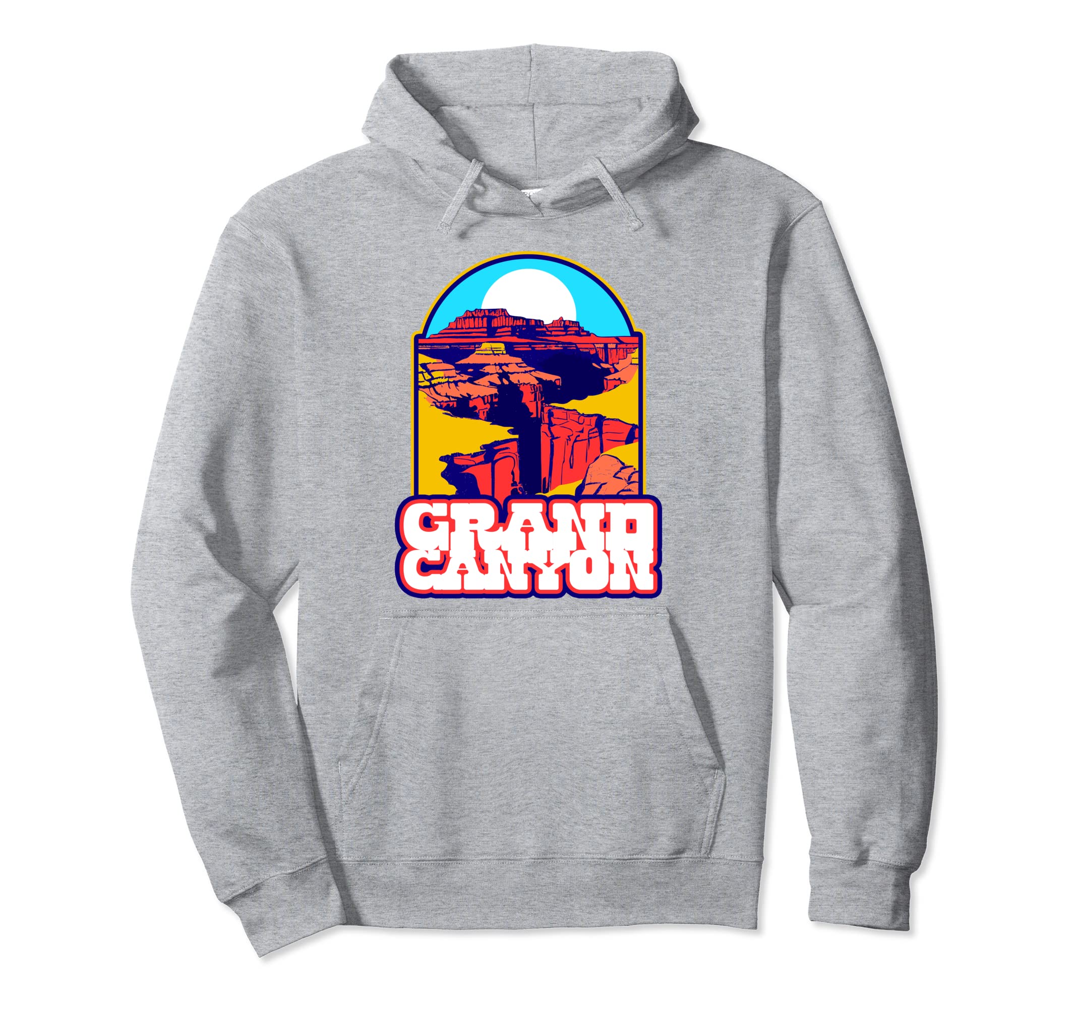 Grand Canyon National Park Eighties Hoodie - Streetwear Style Men Women - T-Shirt, Sweatshirt, Hoodie
