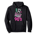 90S Nineties Music Cassette Tape Hoodie - Novelty Apparel Men Women - T-Shirt, Sweatshirt, Hoodie